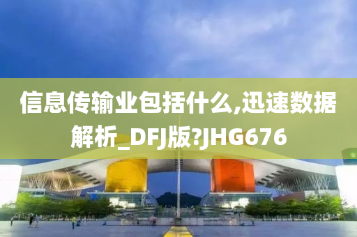 信息传输业包括什么,迅速数据解析_DFJ版?JHG676