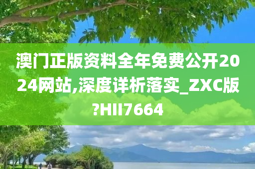 澳门正版资料全年免费公开2024网站,深度详析落实_ZXC版?HII7664