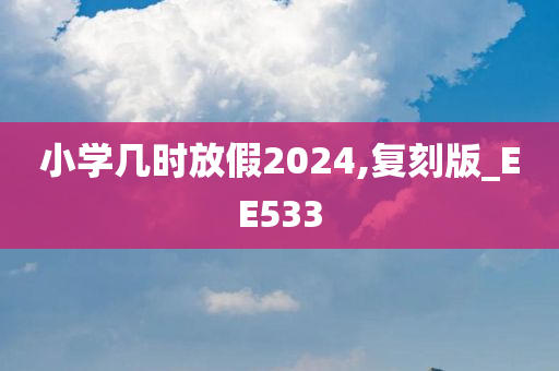 小学几时放假2024,复刻版_EE533