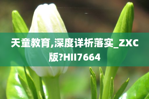 天童教育,深度详析落实_ZXC版?HII7664