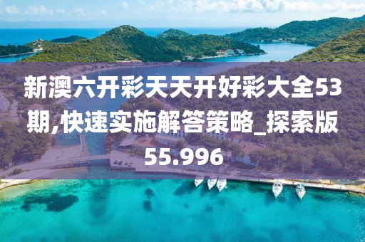 新澳六开彩天天开好彩大全53期,快速实施解答策略_探索版55.996