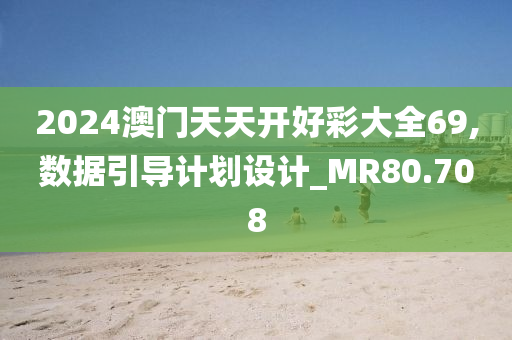 2024澳门天天开好彩大全69,数据引导计划设计_MR80.708