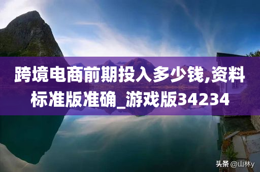 跨境电商前期投入多少钱,资料标准版准确_游戏版34234