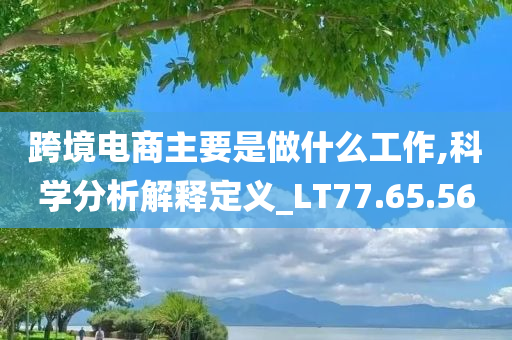 跨境电商主要是做什么工作,科学分析解释定义_LT77.65.56