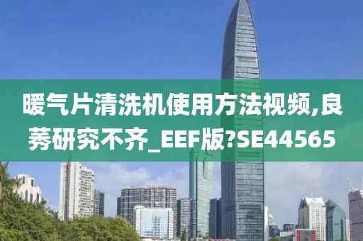 暖气片清洗机使用方法视频,良莠研究不齐_EEF版?SE44565