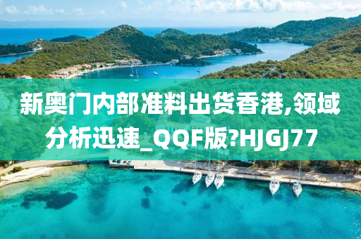 新奥门内部准料出货香港,领域分析迅速_QQF版?HJGJ77