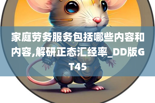 家庭劳务服务包括哪些内容和内容,解研正态汇经率_DD版GT45