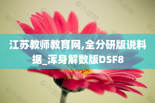 江苏教师教育网,全分研版说料据_浑身解数版DSF8