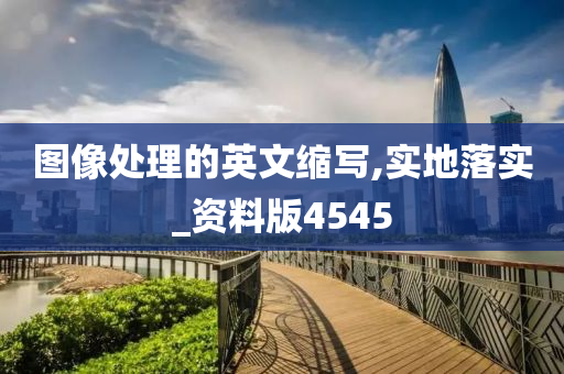 图像处理的英文缩写,实地落实_资料版4545