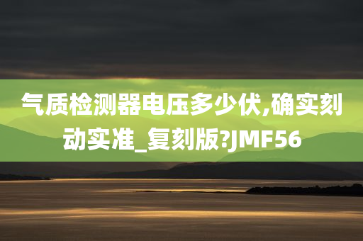 气质检测器电压多少伏,确实刻动实准_复刻版?JMF56