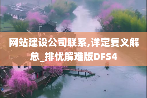 网站建设公司联系,详定复义解总_排忧解难版DFS4