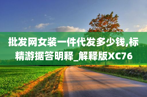 批发网女装一件代发多少钱,标精游据答明释_解释版XC76