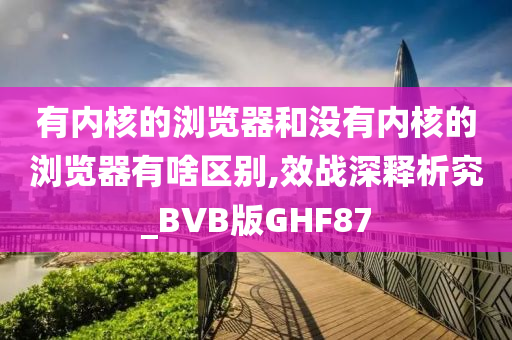 有内核的浏览器和没有内核的浏览器有啥区别,效战深释析究_BVB版GHF87