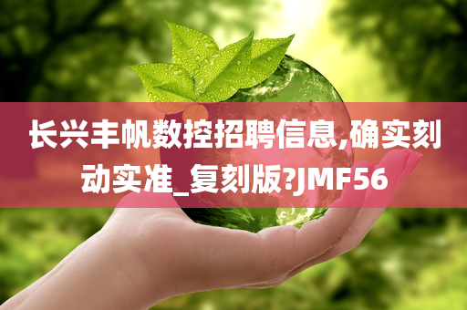 长兴丰帆数控招聘信息,确实刻动实准_复刻版?JMF56