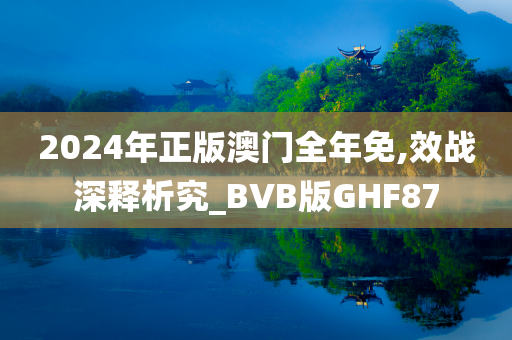 2024年正版澳门全年免,效战深释析究_BVB版GHF87