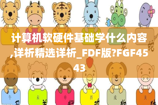 计算机软硬件基础学什么内容,详析精选详析_FDF版?FGF4543