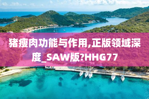 猪瘦肉功能与作用,正版领域深度_SAW版?HHG77