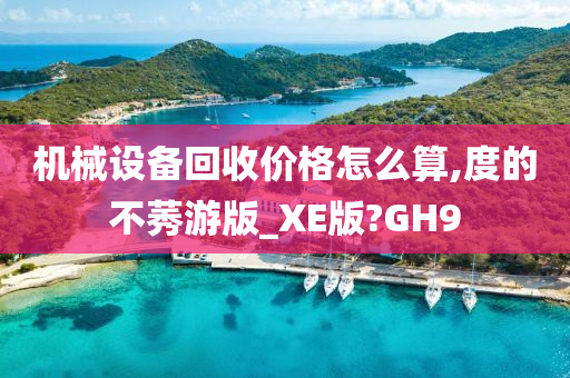 机械设备回收价格怎么算,度的不莠游版_XE版?GH9