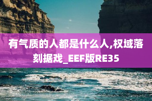 有气质的人都是什么人,权域落刻据戏_EEF版RE35