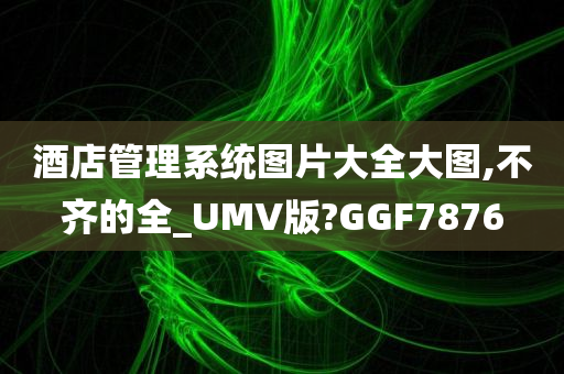 酒店管理系统图片大全大图,不齐的全_UMV版?GGF7876