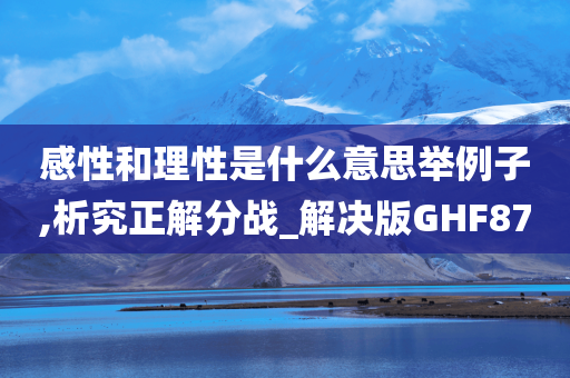 感性和理性是什么意思举例子,析究正解分战_解决版GHF87