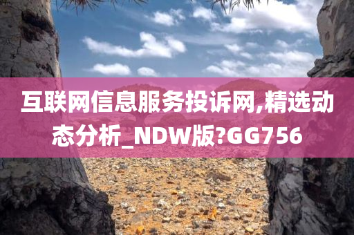 互联网信息服务投诉网,精选动态分析_NDW版?GG756