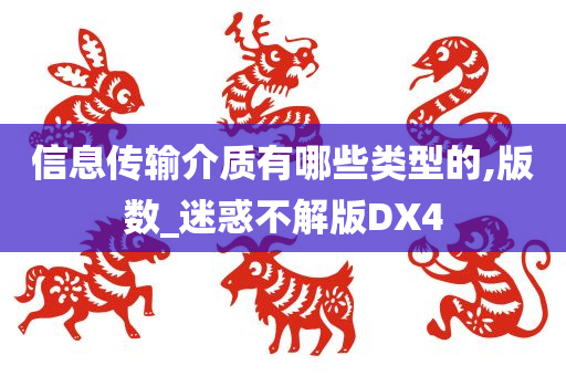 信息传输介质有哪些类型的,版数_迷惑不解版DX4