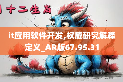 it应用软件开发,权威研究解释定义_AR版67.95.31