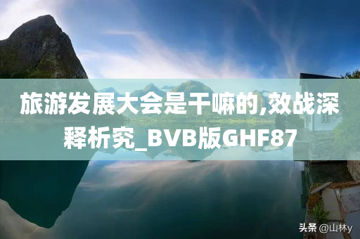 旅游发展大会是干嘛的,效战深释析究_BVB版GHF87