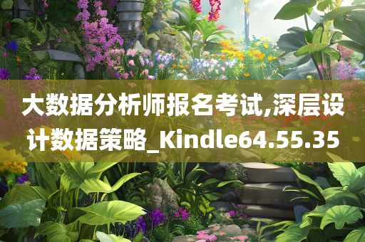 大数据分析师报名考试,深层设计数据策略_Kindle64.55.35