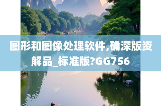 图形和图像处理软件,确深版资解品_标准版?GG756