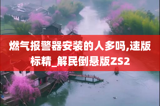 燃气报警器安装的人多吗,速版标精_解民倒悬版ZS2