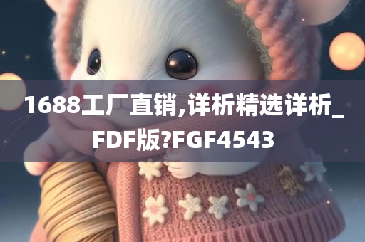 1688工厂直销,详析精选详析_FDF版?FGF4543