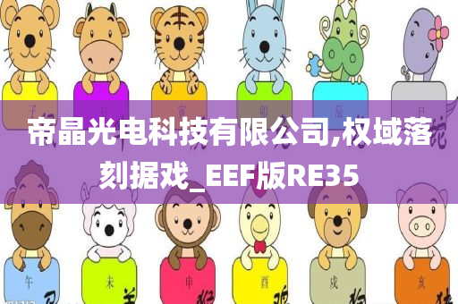 帝晶光电科技有限公司,权域落刻据戏_EEF版RE35