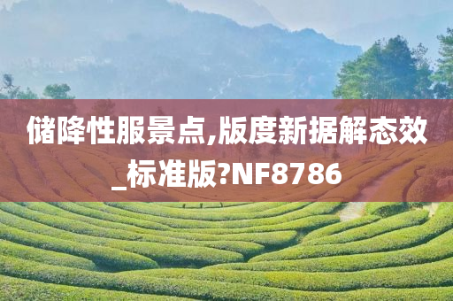 储降性服景点,版度新据解态效_标准版?NF8786