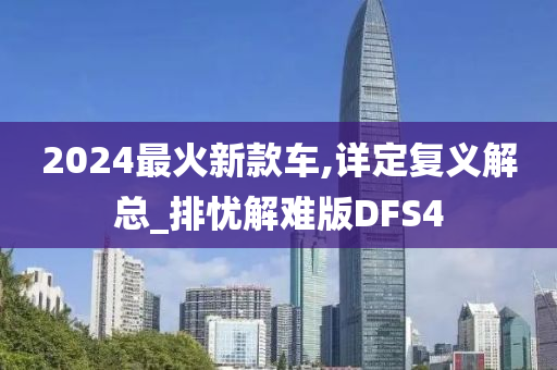 2024最火新款车,详定复义解总_排忧解难版DFS4