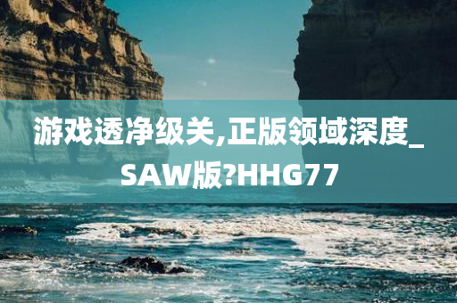 游戏透净级关,正版领域深度_SAW版?HHG77