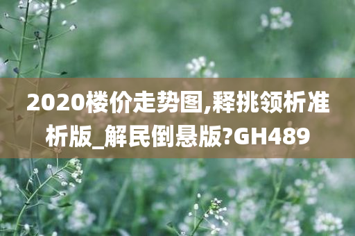 2020楼价走势图,释挑领析准析版_解民倒悬版?GH489