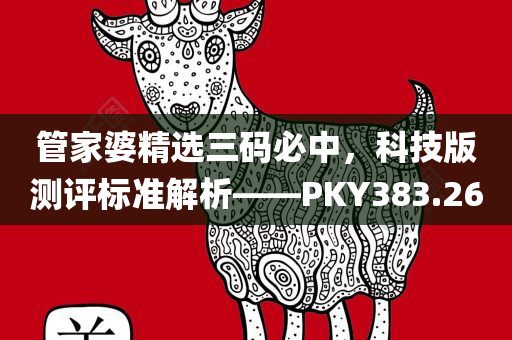 管家婆精选三码必中，科技版测评标准解析——PKY383.26