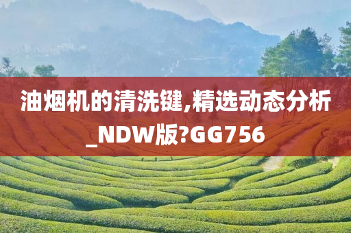 油烟机的清洗键,精选动态分析_NDW版?GG756