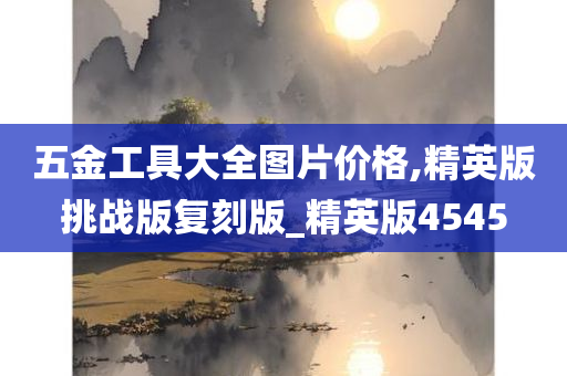 五金工具大全图片价格,精英版挑战版复刻版_精英版4545