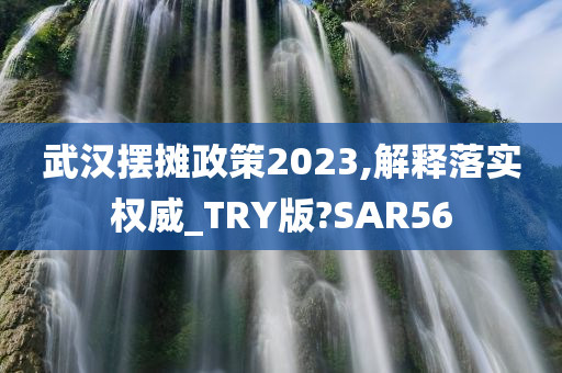 武汉摆摊政策2023,解释落实权威_TRY版?SAR56