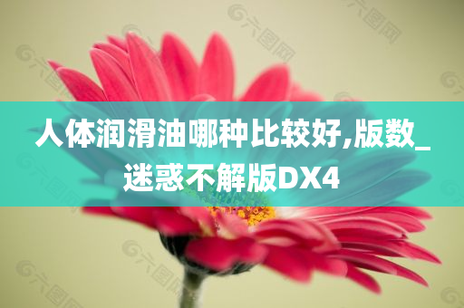 人体润滑油哪种比较好,版数_迷惑不解版DX4