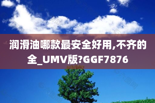 润滑油哪款最安全好用,不齐的全_UMV版?GGF7876