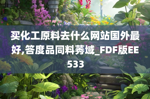 买化工原料去什么网站国外最好,答度品同料莠域_FDF版EE533