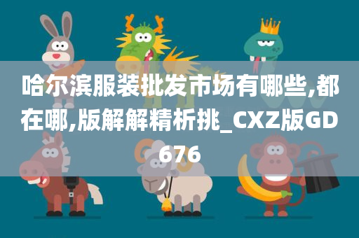 哈尔滨服装批发市场有哪些,都在哪,版解解精析挑_CXZ版GD676