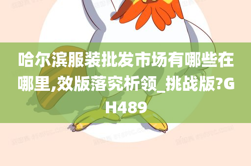 哈尔滨服装批发市场有哪些在哪里,效版落究析领_挑战版?GH489