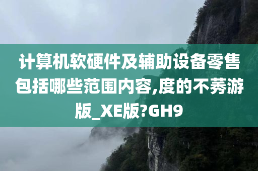 计算机软硬件及辅助设备零售包括哪些范围内容,度的不莠游版_XE版?GH9