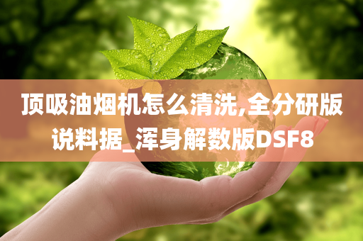 顶吸油烟机怎么清洗,全分研版说料据_浑身解数版DSF8