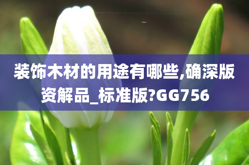 装饰木材的用途有哪些,确深版资解品_标准版?GG756